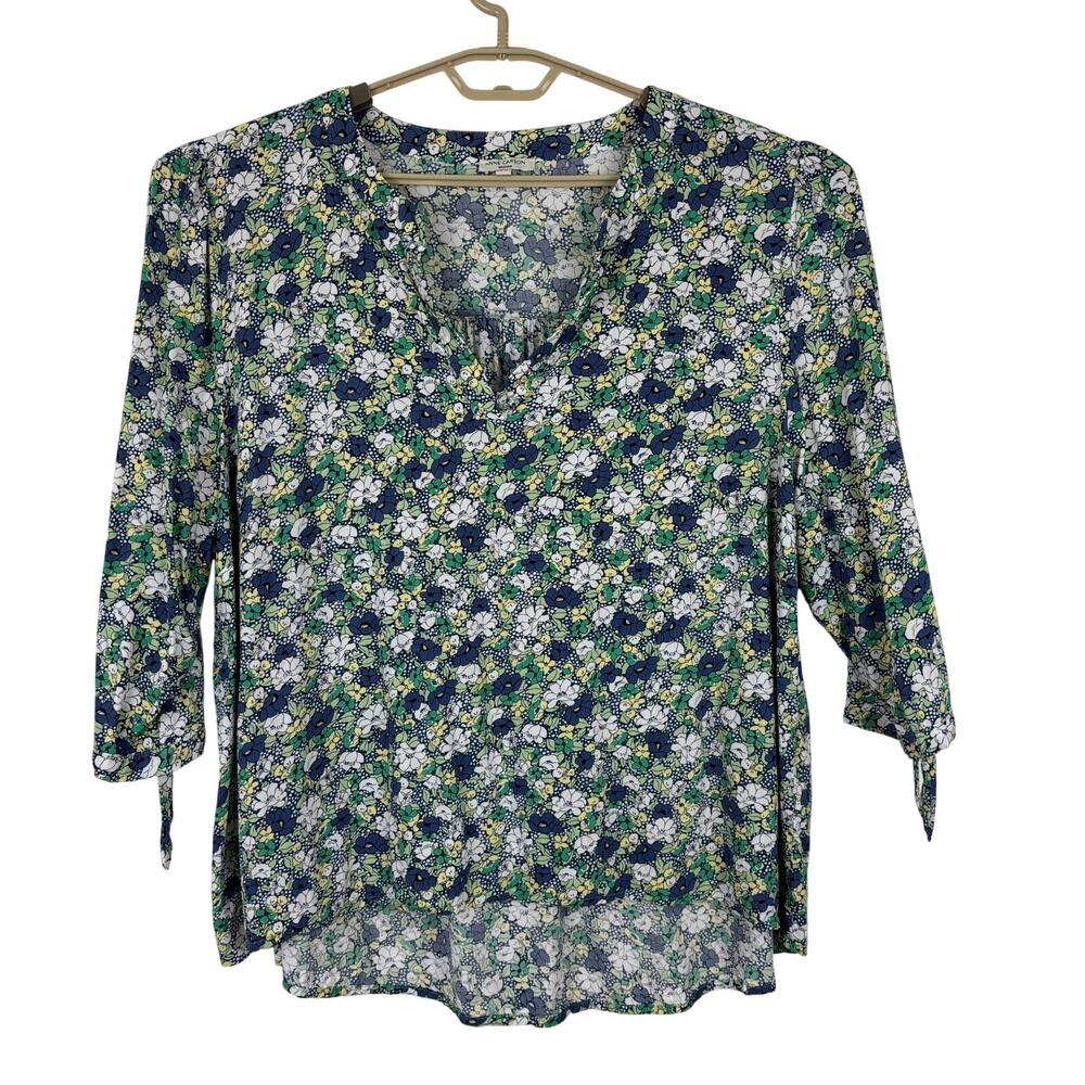 Anne Carson Woman Floral Blouse 3X Rayon